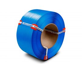Полипропиленовая лента ВОЛГА ПОЛИМЕР 15x0,8 синяя, 1800 м 15-08-1800-103-08 