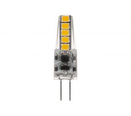Светодиодная лампа REXANT JC-SILICON G4, 12 В, 2 Вт, 6500 K, холодный свет, силикон 604-5008 
