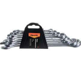 Набор комбинированных ключей 6 - 19 мм, хромированные, 8 шт. SPARTA 154605 