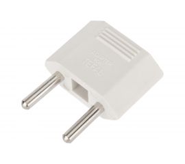 Сетевой плоский адаптер переходник REXANT 16А белый 11-1041-01 