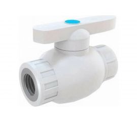 Кран шаровой RTP полнопроходной, с внутренней резьбой на выходе D25х3/4 мм 21814 