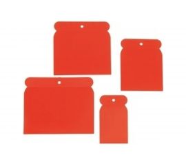 Особо гибкая пластиковая лопатка MAKO стойкая к растворителям, 4 шт в упаковке 812204SB 