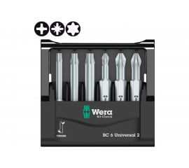 Набор бит Wera 851/4 TZ PH 2/50 мм+855/4+867/4 WE-056473 