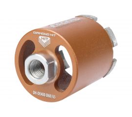 Сверло алмазное для подрозетников DH-DE400 (68/65 мм; M16; 6 сегментов) Адель ДУУ00005753 