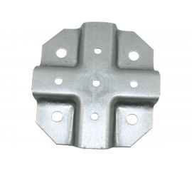 Крепеж для профильной трубы Х-образный оцинкованный, РемоКолор 70-0-844 