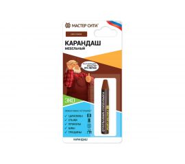 Мебельный карандаш Мастер Сити (блистер; орех Италия) 2031612 