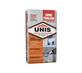 Кладочно-монтажный клей UNIS Униблок 25 кг 56684 