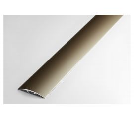 Порог прямой алюминиевый ЛУКА (35 мм, 0,9 м, анодированный, Шампань) УТ000023172 