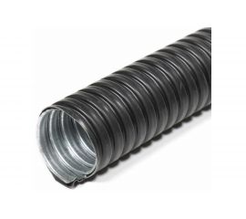 Металлорукав в ПВХ изоляции ЗЭТАРУС МРПИ НГ, LS, 15, 50 м/уп, черный, zeta44103 