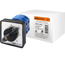 Кулачковый переключатель TDM КПУ11-25/109 (0-1-2-3-4 1р) SQ0715-0093 