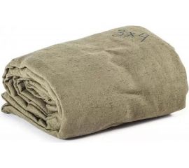 Полог-тент брезентовый с люверсами 450 г/м2, 3x4 м ТАРПИКС R33266 