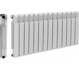 Биметаллический радиатор МЕТАЛЛСЕРВИС THERMA Q3 500/80 14 секций 1223418 