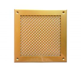 Вентиляционная решетка металлическая на саморезах 210x210 мм ООО Вентмаркет VRC00213S 