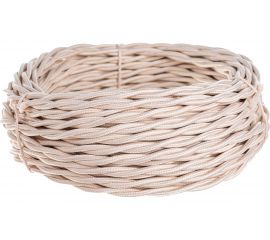 Провод Retrika 2x1.5 слоновая кость, 20м RP-21506-20 