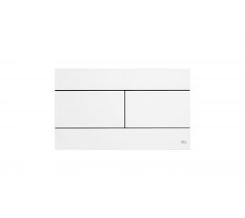 Кнопка смыва OLI SLIM механическая двухрежимная, белый 659041 