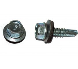 Кровельный саморез Kenner цинк, с шайбой EPDM, 5,5x51 1700 шт ск5551 