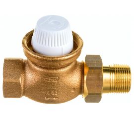 Вентиль для радиатора Honeywell Home 3/4 прямой, под термоголовку, KVS=5.0, бронза V2050DH020 