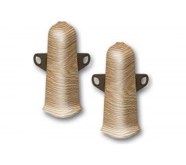 Угол наружный для плинтуса 85 мм DECONIKA 221 Дуб янтарный, 1 шт. Д-П85-Нк-Ф2 221 ДУБ ЯНТ 