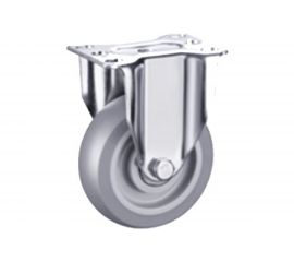 Колесо аппаратное фиксированное из термопластичной резины 340100F (100 мм; 130 кг) А5 1005812 