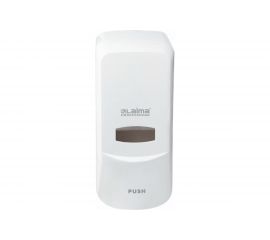 Диспенсер для жидкого мыла ЛАЙМА-пены PROFESSIONAL наливной, 1 л, белый, ABS-пластик 606681 