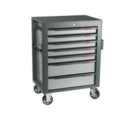 Тележка инструментальная (7 секций, серая, на колесах) JTC S1074 