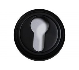 Накладка под цилиндр Вантаж черный ET03BL 