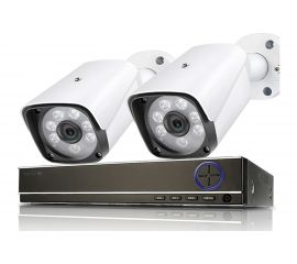 IVUE Готовый комплект видеонаблюдения AHD 4 Mpx для дачи на 2 камеры, шт, IVUE-4MP AHD-B2 