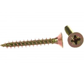 Шуруп VIPкрепеж жёлтый цинк 65 шт 31402 VIP 