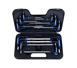 Набор отверток AmPro TORX с Т-образной ручкой10 предметов в чемодане T22900 