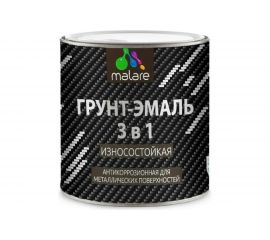 Алкидно-уретановая грунт-эмаль 3 в 1 по ржавчине MALARE (глянцевая; сигнальный серый; 20 кг) 2036769896026 