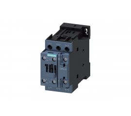 Контактор Siemens 3 полюса AC-3, 11КВТ/400В, Блок-Контакты 1НО+1НЗ 3RT20261BB40 