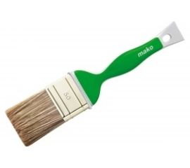 Кисть MAKO смесь полиэстер и натуральной щетины, для работы с пропитками по дереву и лазурями 355725 