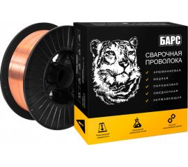 Проволока медная CuSi3 (1 мм; кассета 5 кг) БАРС СВ000008138 