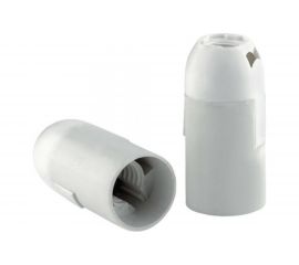 Патрон Пан Электрик E14 подвесной, гладкий, белый 24522 3 