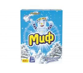 Стиральный порошок-автомат МИФ 400 г 3в1 Морозная свежесть 602421 
