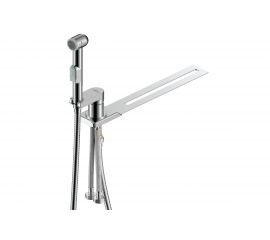 Смеситель Rossinka с гигиеническим душем, с установкой на унитаз X25-56 