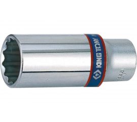 Головка торцевая глубокая двенадцатигранная (10 мм; 3/8) KING TONY 323010M 