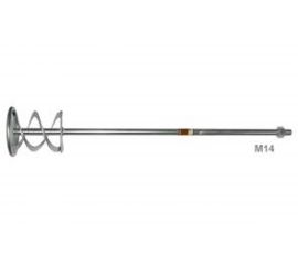 Миксер для строительных смесей плоский (120х600 мм; М14) SKRAB 27147 