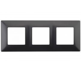 Рамка ЭРА 14-5003-05 на 3 поста, Elegance, антрацит Б0034397 
