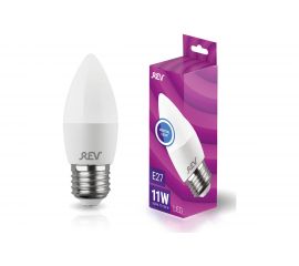 Светодиодная лампа REV C37 Е27 11W, 4000K, нейтральный свет 32525 3 