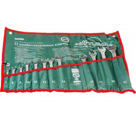 Набор комбинированных ключей, 12 предметов AIST 0011412BX2-M 00-00005073 