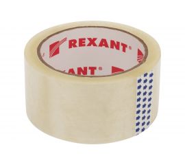 Упаковочная клейкая лента REXANT 48 мм х 50 мкм, прозрачный, рулон 66 м 09-4202 