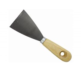 Шпательная лопатка ON деревянная рукоятка, пружинная сталь 60 мм 02-12-060 