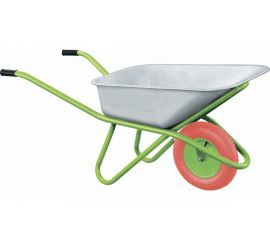 Садово-строительная тачка СИБРТЕХ грузоподъемность 180 кг, объем 90 л 68968 