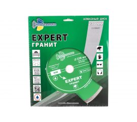 Диск алмазный отрезной сплошной Эксперт Гранит Hot press (230х25.4 мм) TRIO-DIAMOND EG356 