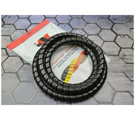 Защитная пластиковая спираль Урдюга d25мм черная пакет 2м URСП25Ч02 