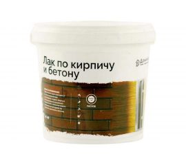 Лак по кирпичу и бетону акриловый антисептический Доминар БС 87 0.9 кг L87215 
