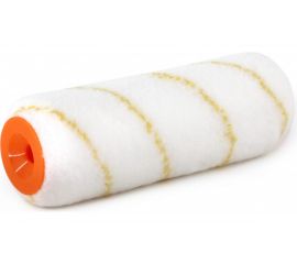 Валик ZOLDER полиамид, с желтой полосой, 180 мм, под ручку, 8 мм, ядро 40 мм, ворс 12 мм Z-180128 
