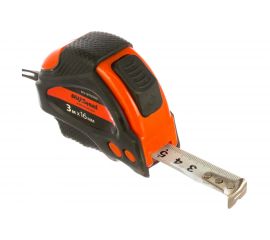 Рулетка, обрезиненный корпус 3мх16мм с автостопом AV Steel AV-970330 