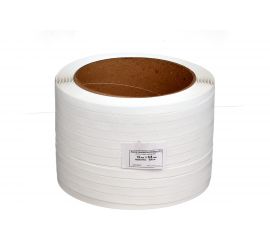 Лента Кордленд ПП 15x0,8x0,5км (220кгс) белый, М/ПА PP-00719 